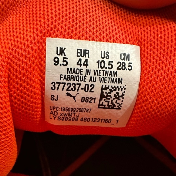 Puma MB.01 Not From Here 2021 Rare Red Blast Lamelo Basketball Shoes Size 10.5 main image 4